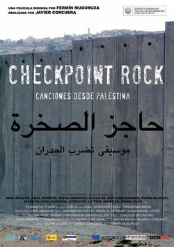 Poster Checkpoint Rock. Canciones desde Palestina
