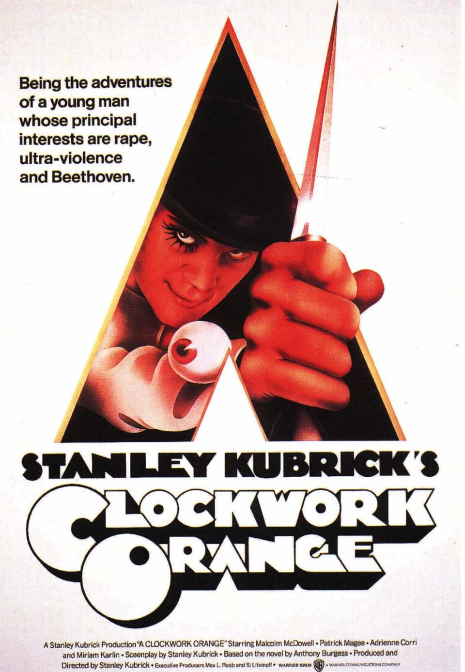 Poster of A Clockwork Orange - EEUU