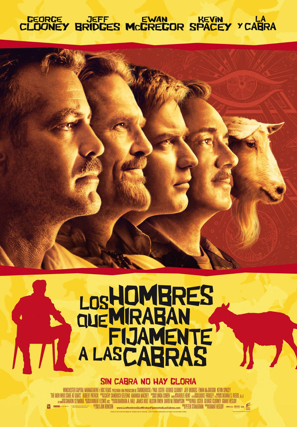 Poster of The Men Who Stare at Goats - España