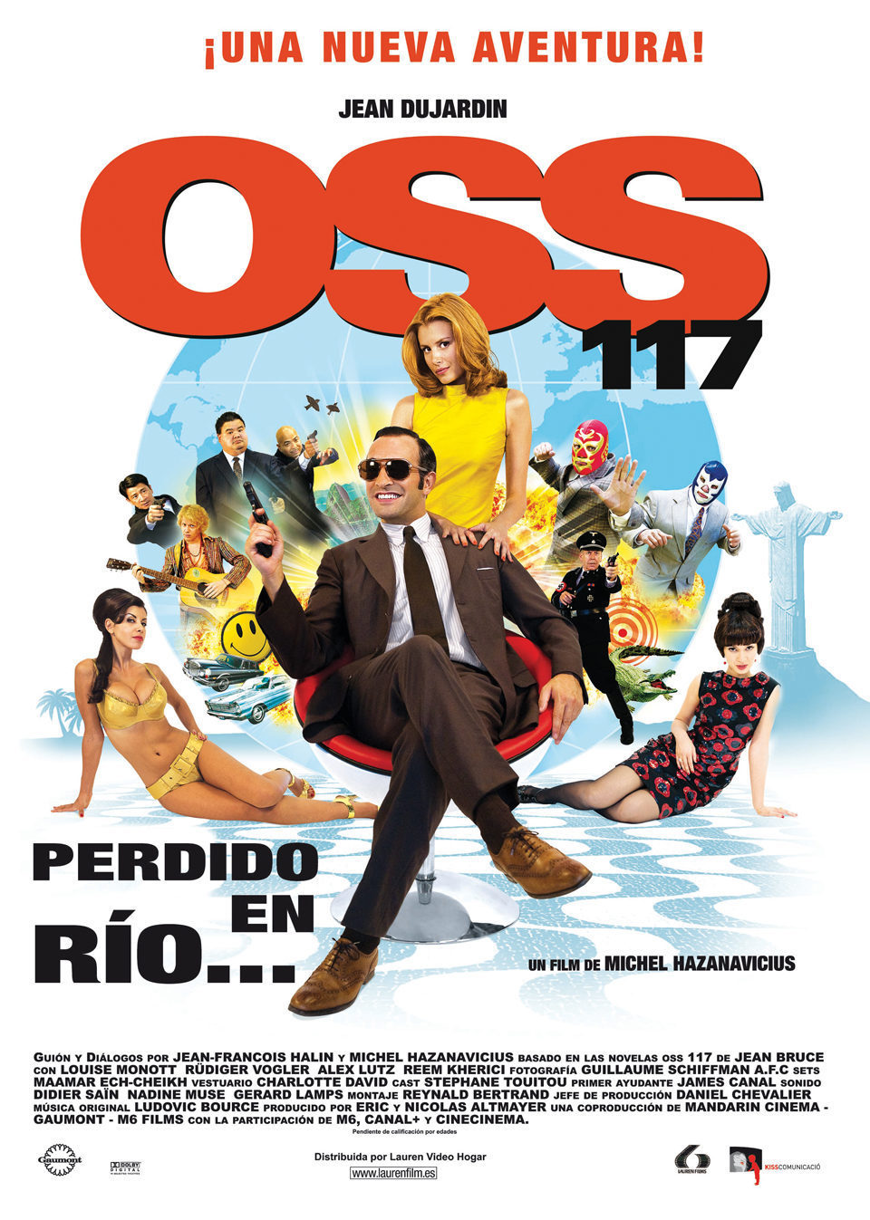 Poster of OSS 117 - Lost in Rio - 
