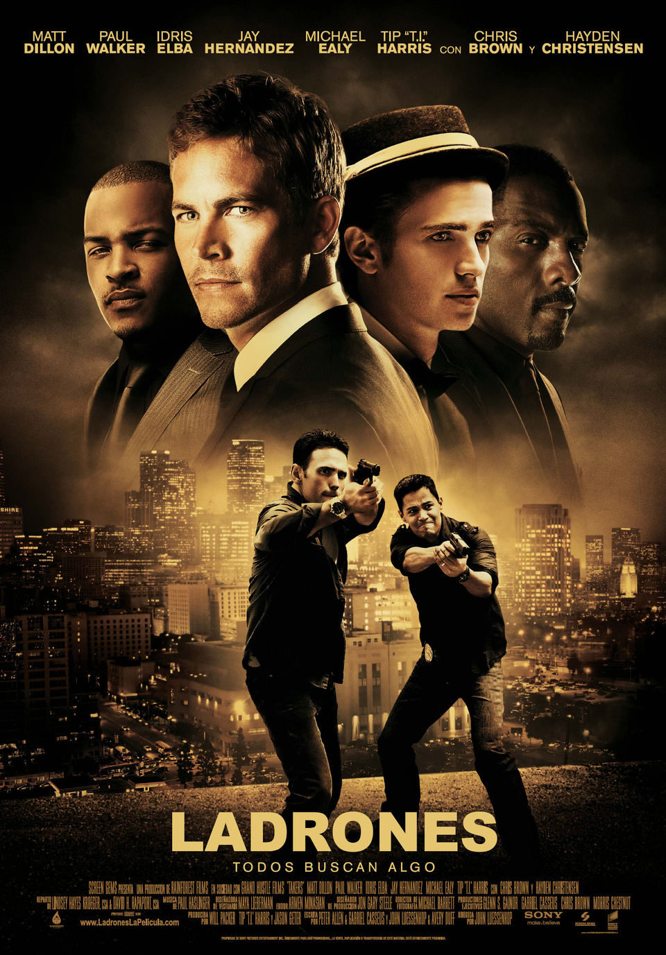 Poster of Takers - España