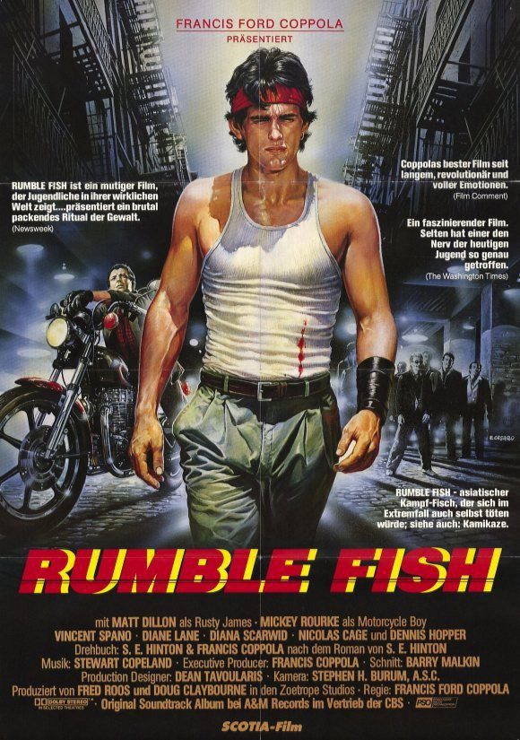 Poster of Rumble Fish - Estados Unidos
