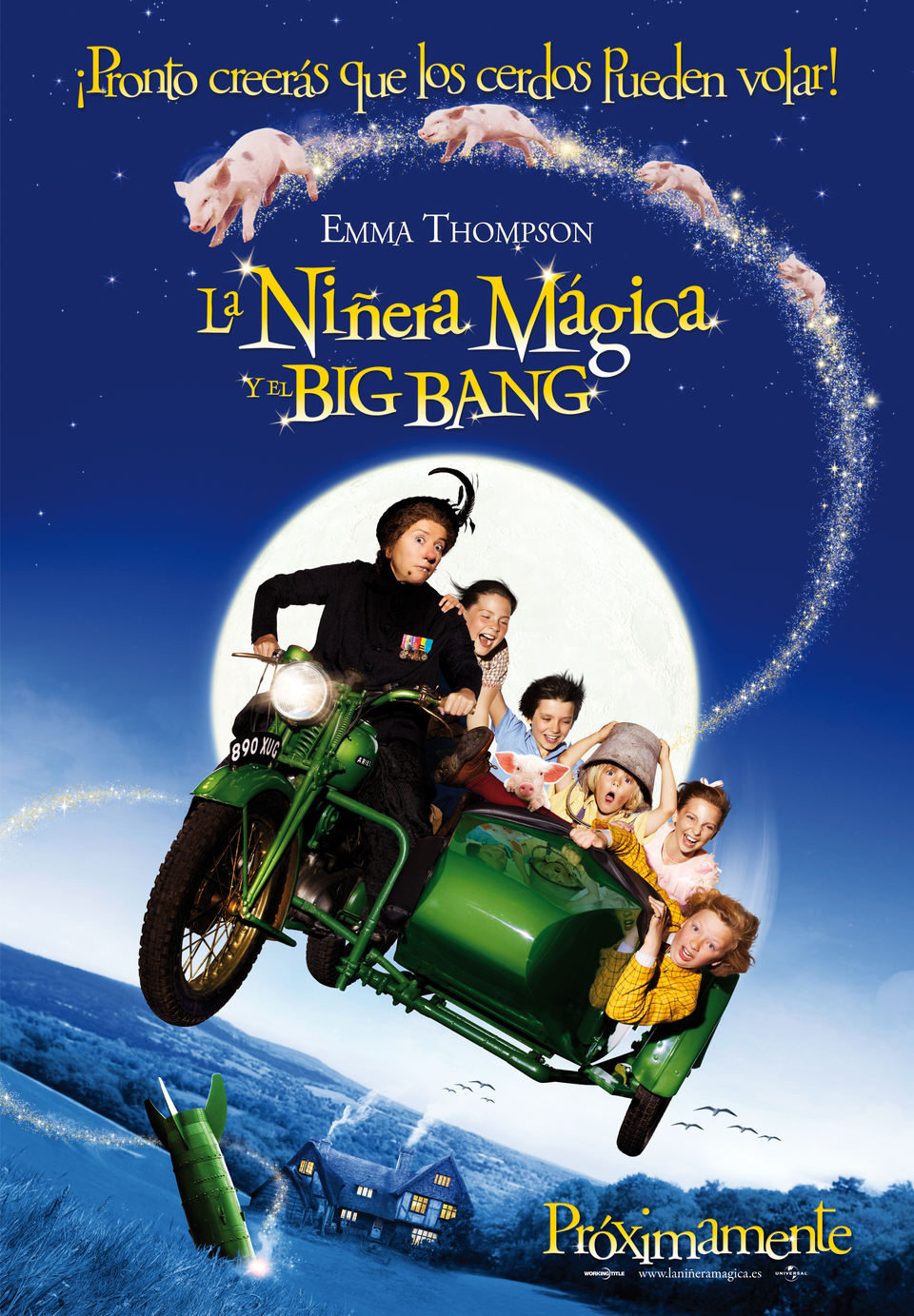 Poster of Nanny McPhee and The Big Bang - España