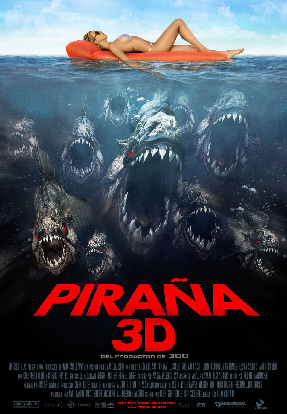 Poster of Piranha 3-D - España