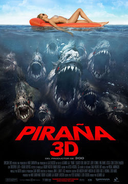 Poster Piranha 3-D
