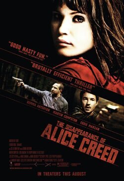 Poster The Disappearance of Alice Creed