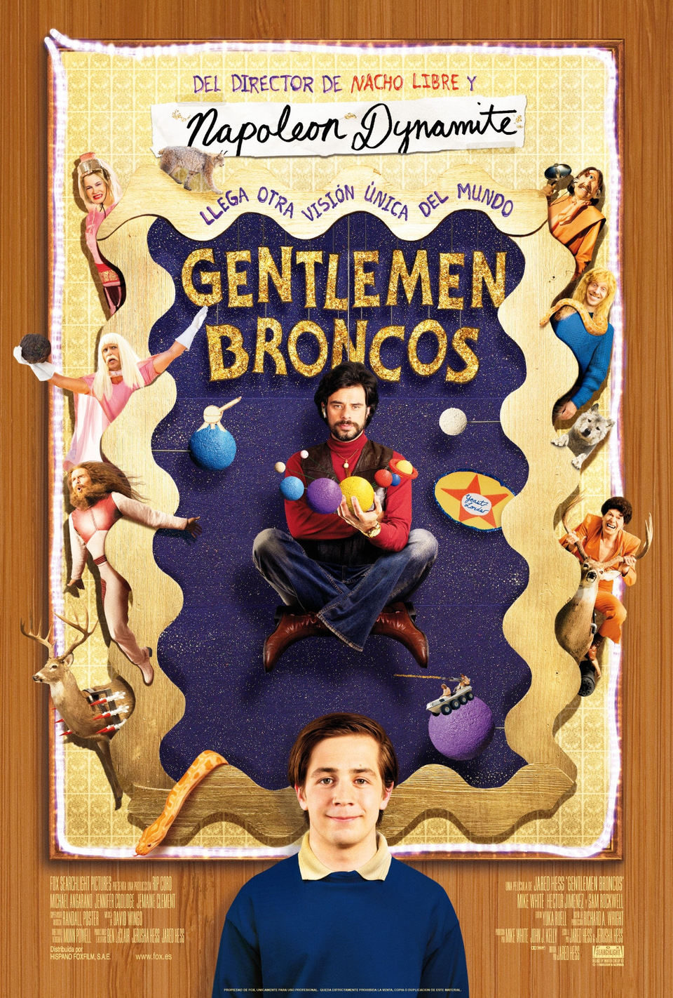 Poster of Gentlemen Broncos - España