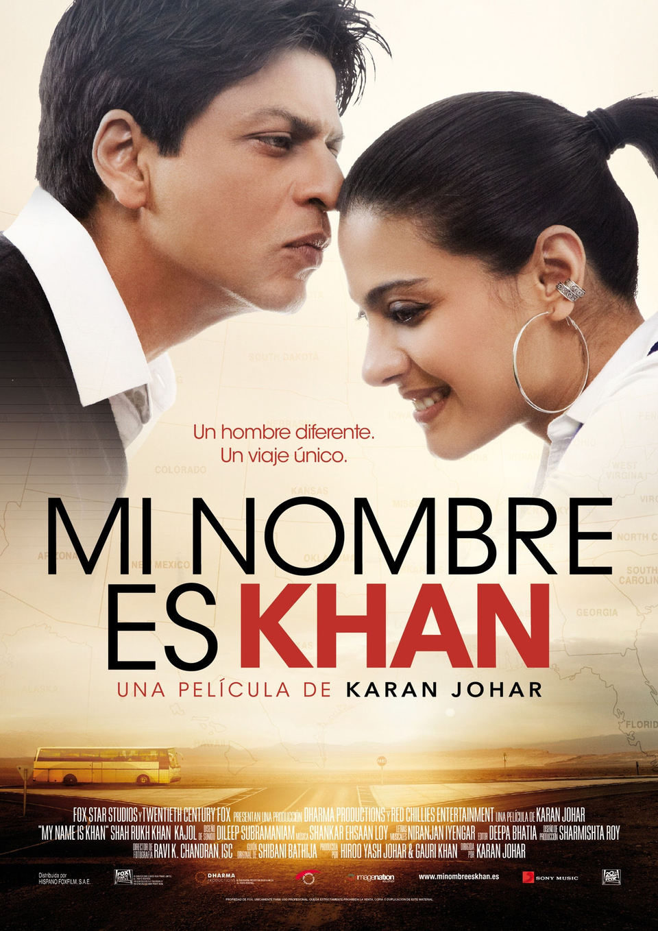 Poster of My Name Is Khan - España