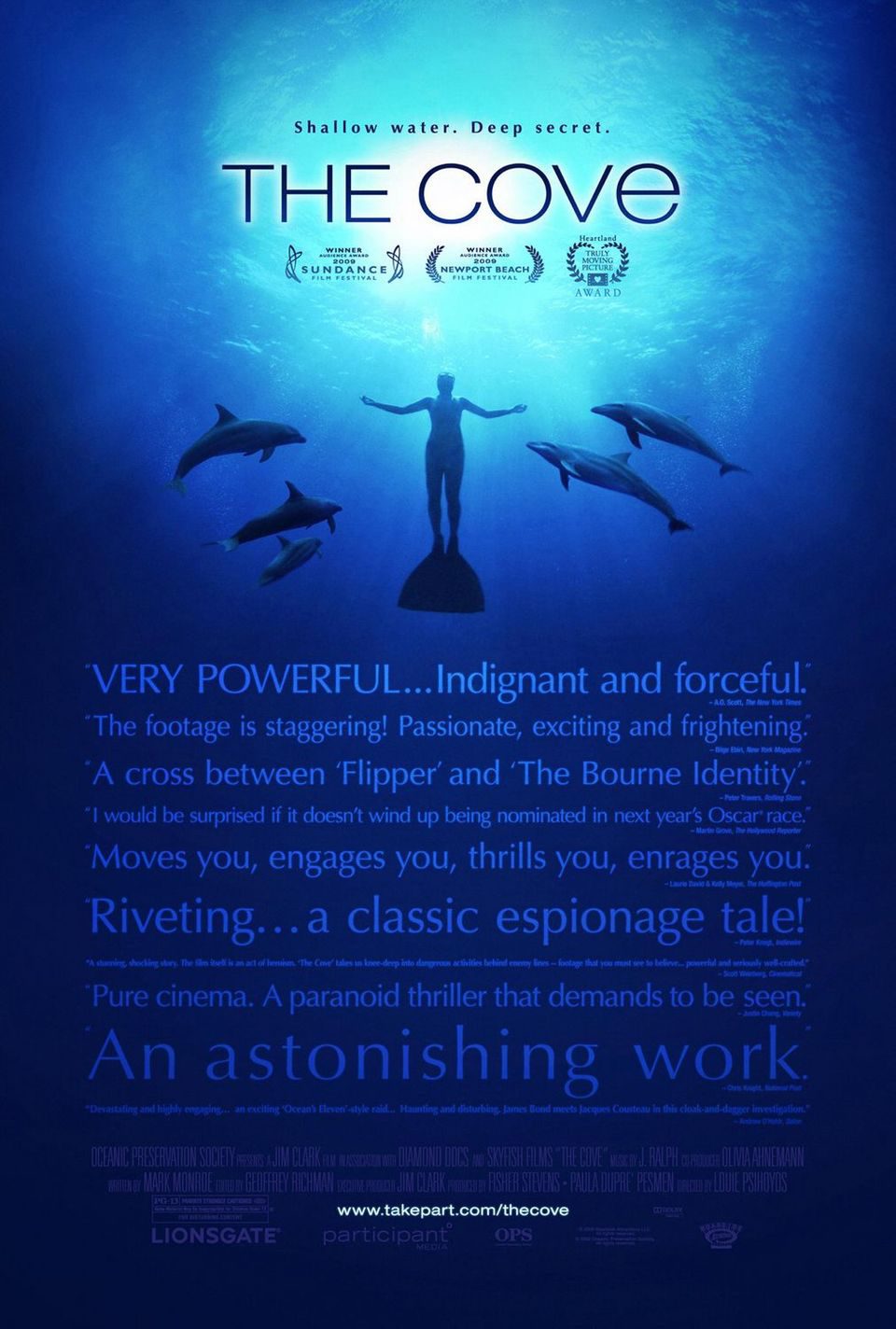 Poster of The Cove - EEUU
