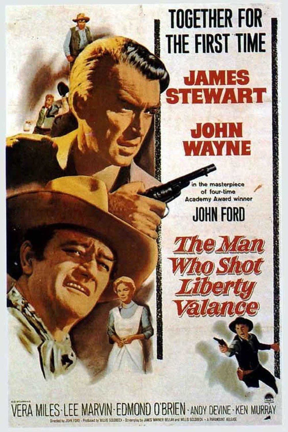 Poster of The Man Who Shot Liberty Valance - Estados Unidos