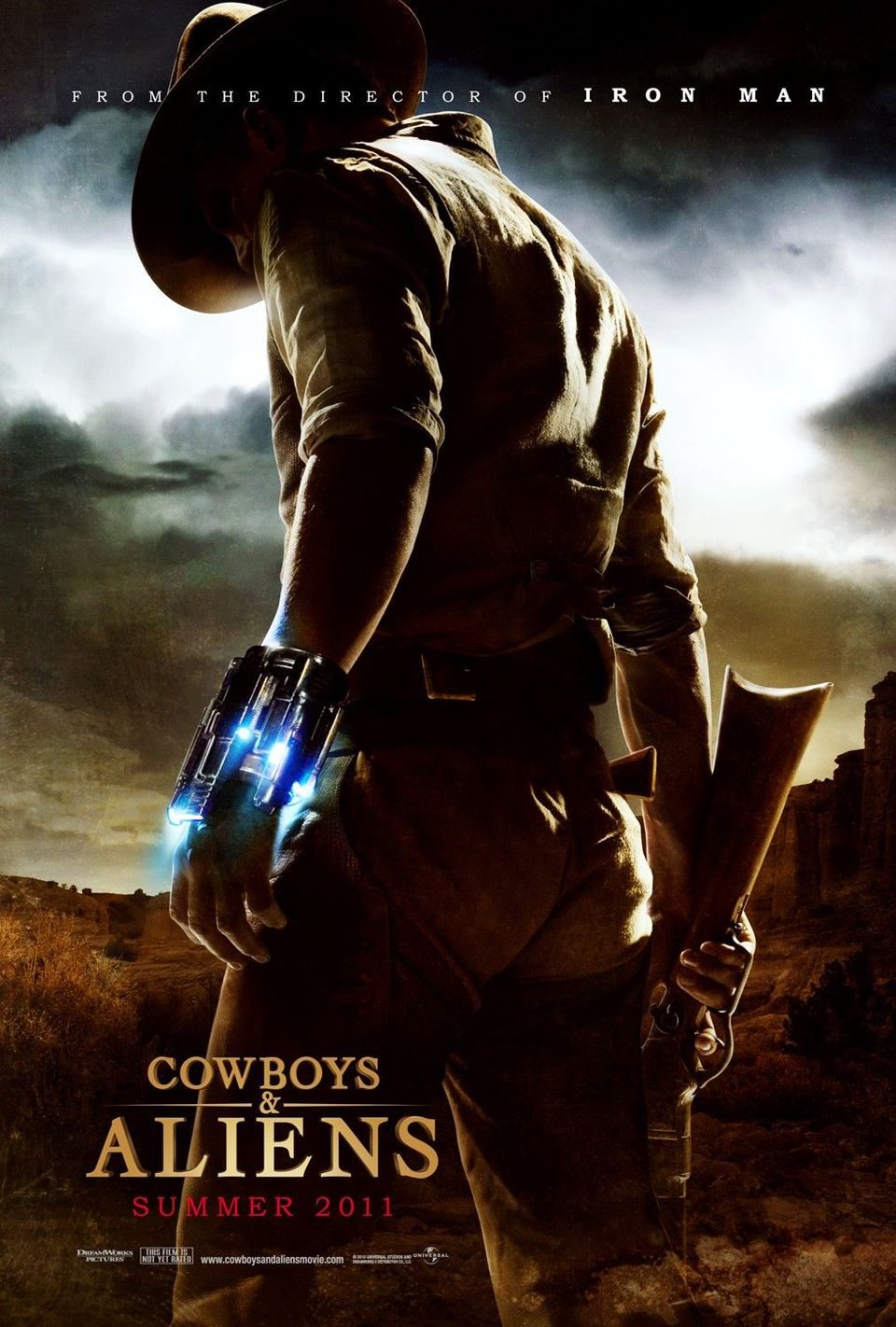 Poster of Cowboys & Aliens - Teaser Estados Unidos
