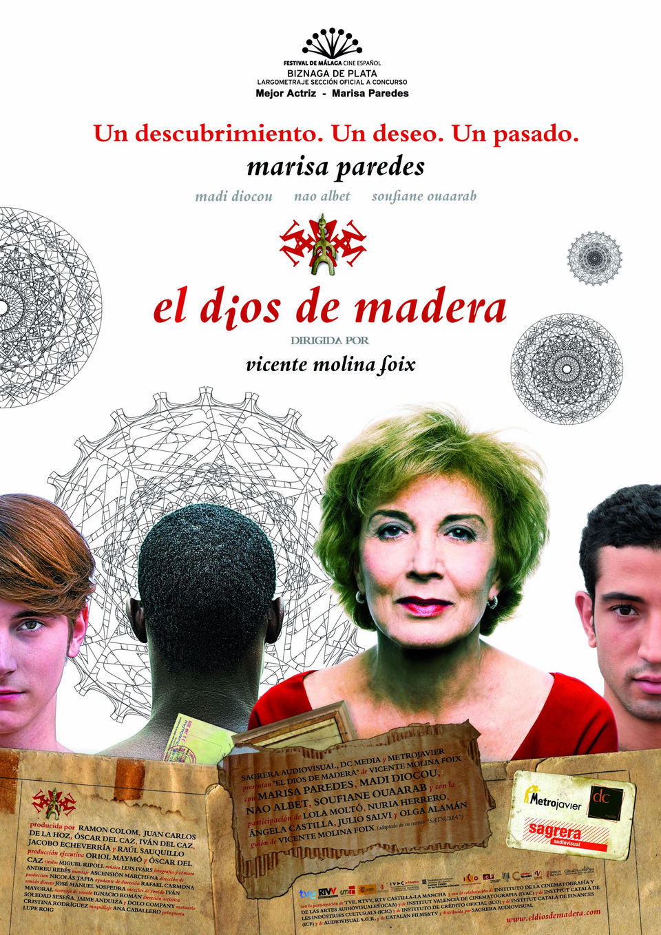 Poster of El dios de madera - España