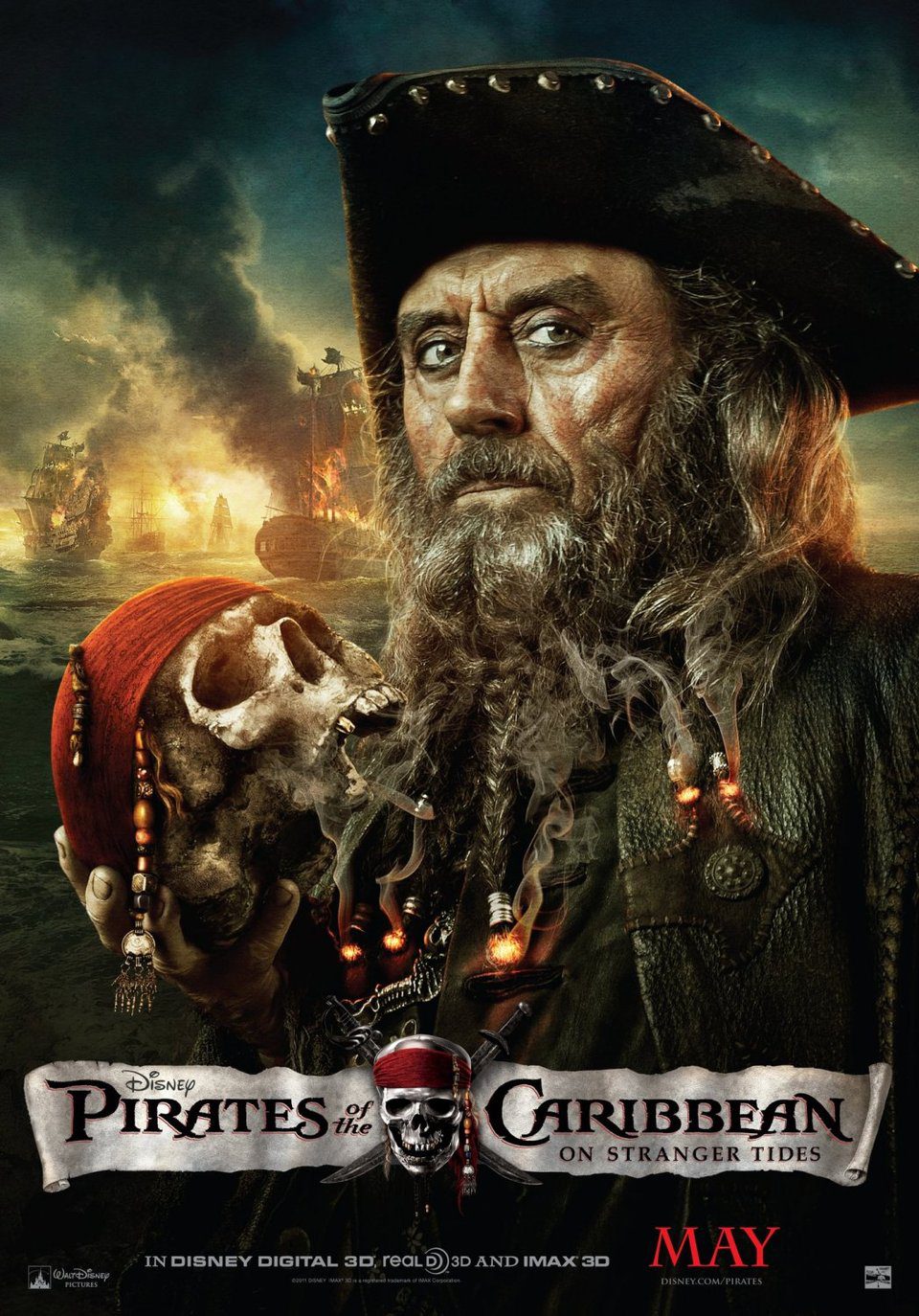 Poster of Pirates of the Caribbean: On Stranger Tides - Estados Unidos