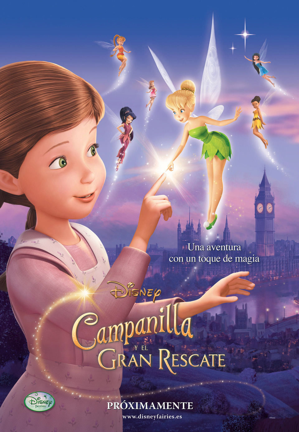 Poster of Tinker Bell and the Great Fairy Rescue - España