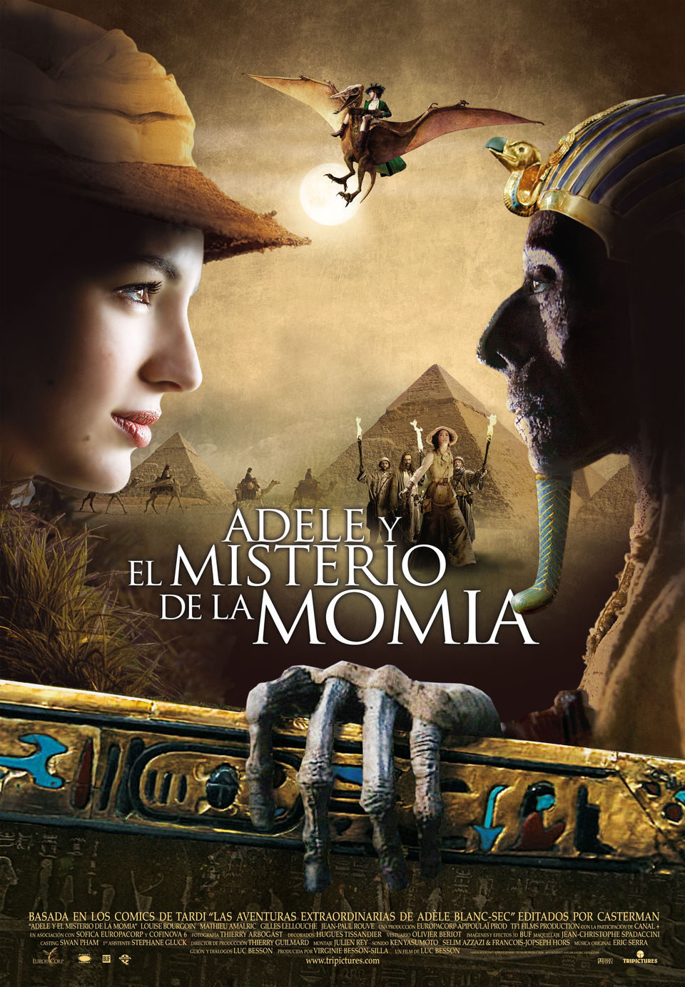 Poster of The Extraordinary Adventures of Adèle Blanc-Sec - España