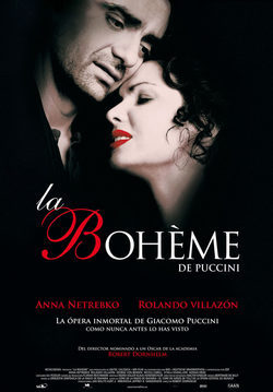 Poster Opera in Cinema Series: La Bohème