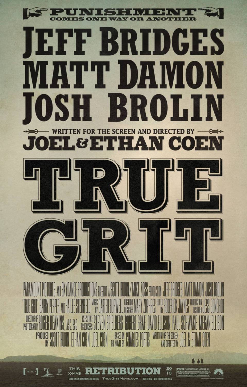Poster of True Grit - Estados Unidos