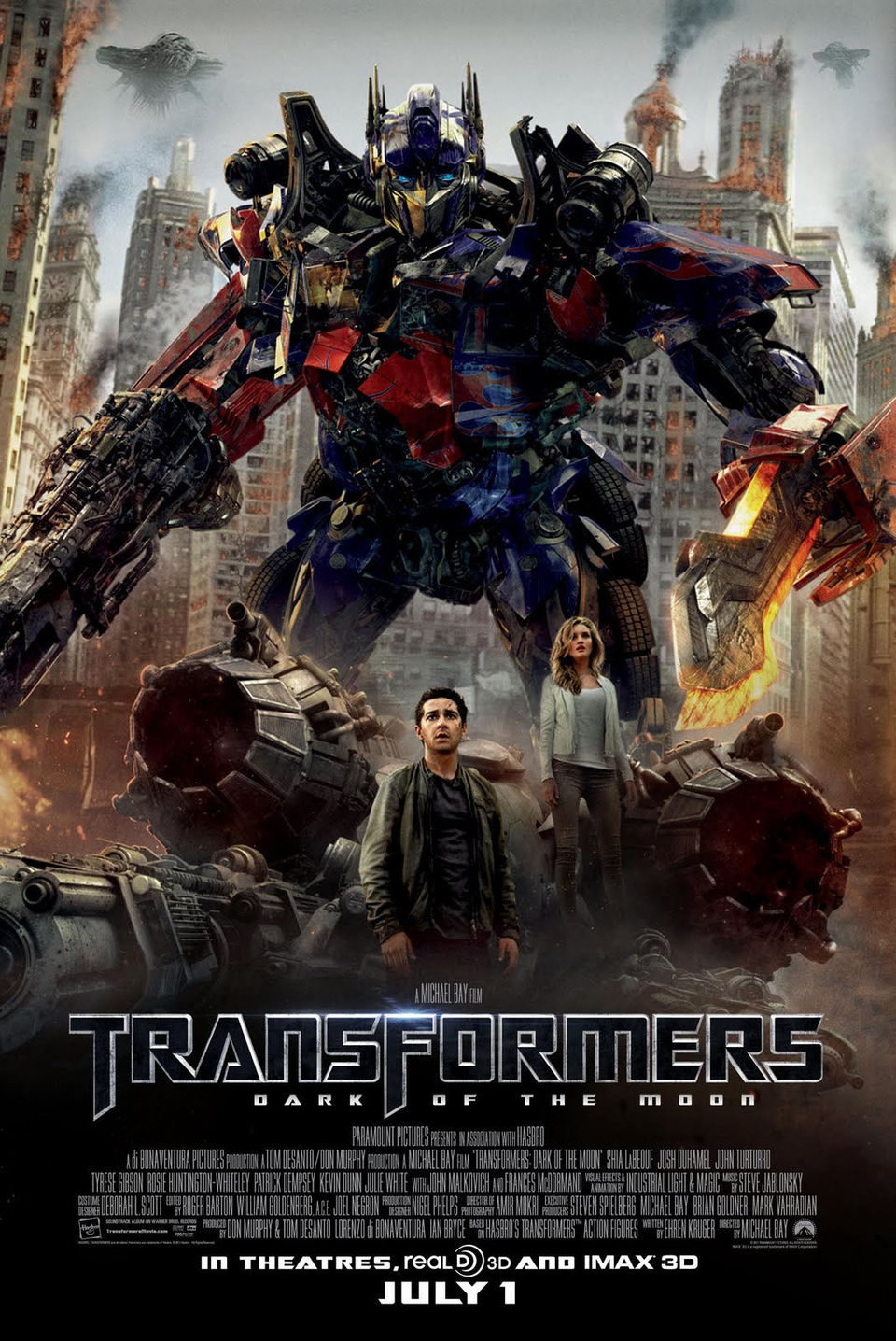 Poster of Transformers: Dark of the Moon - Estados Unidos