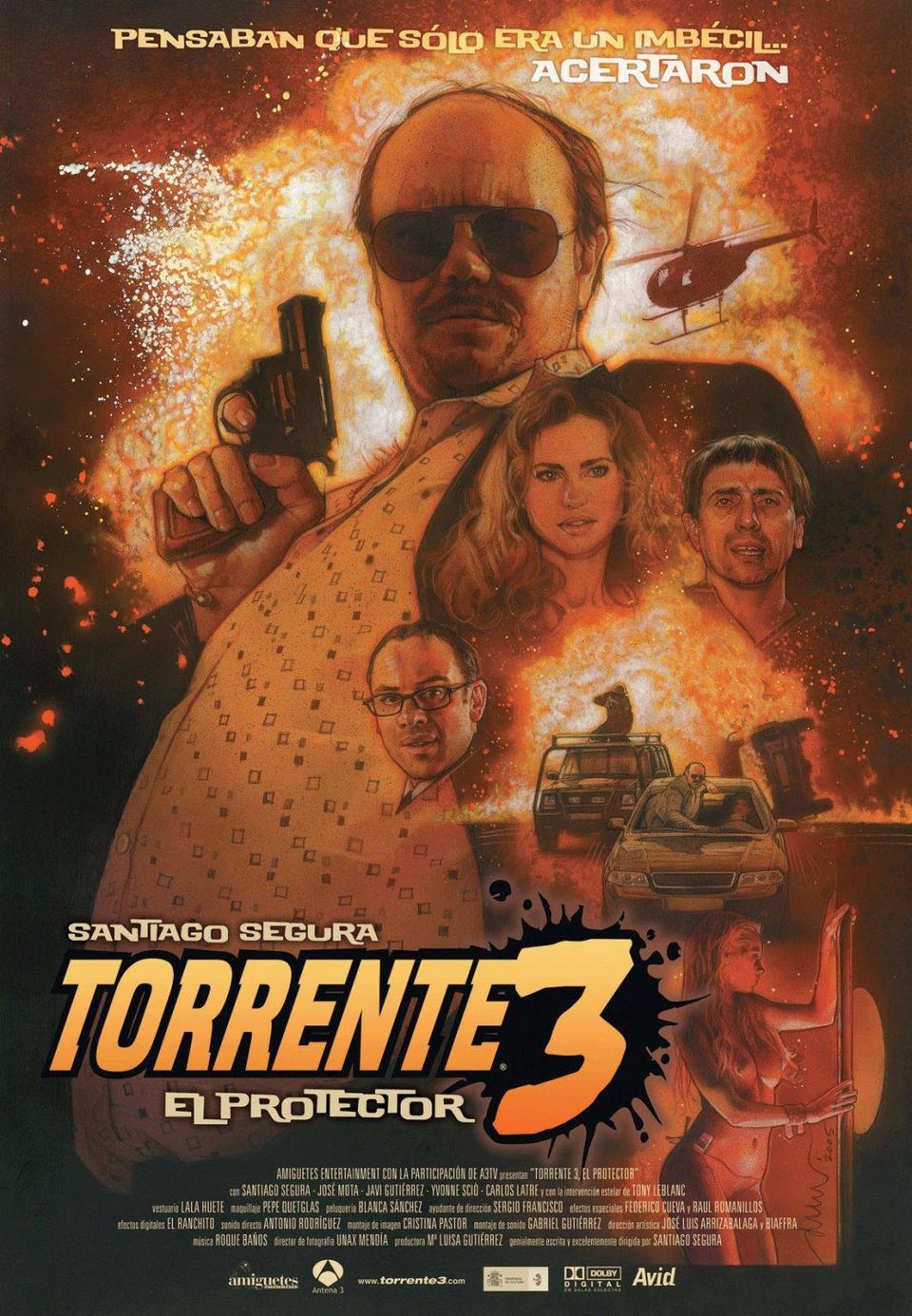 Poster of Torrente 3: El protector - España
