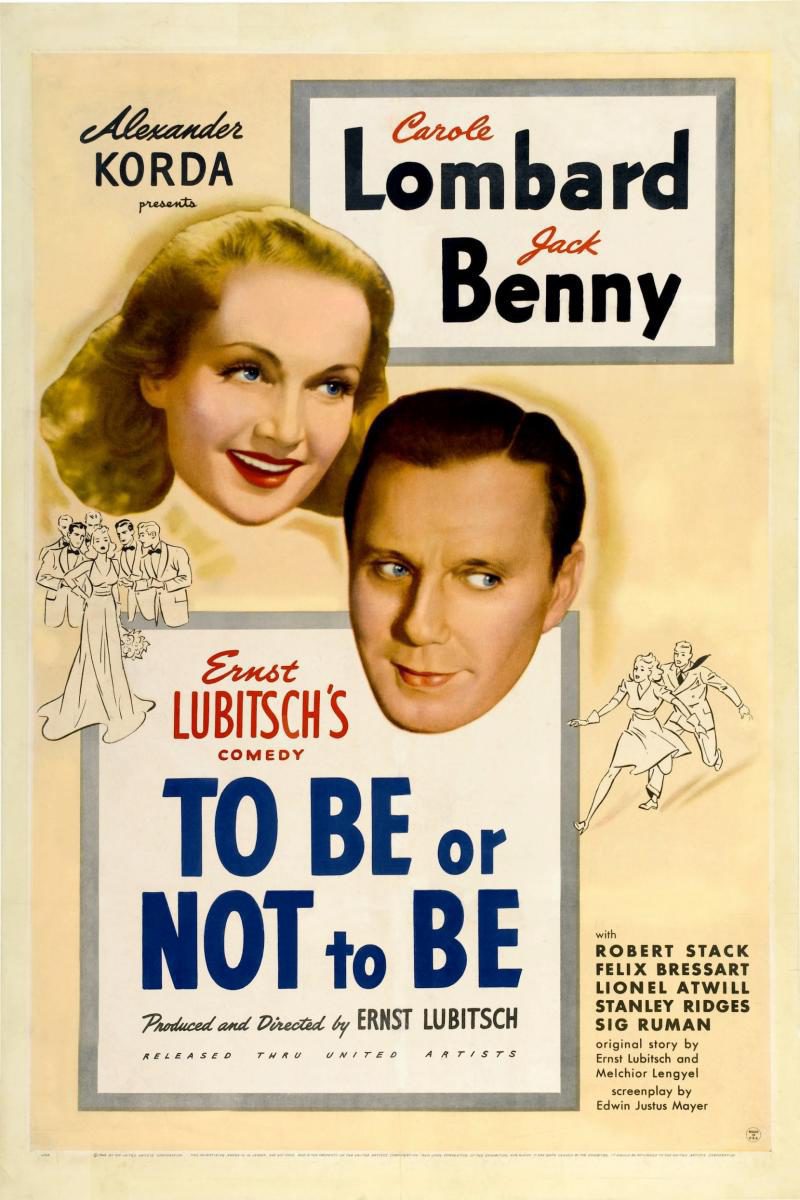 Poster of To Be or Not to Be - Estados Unidos