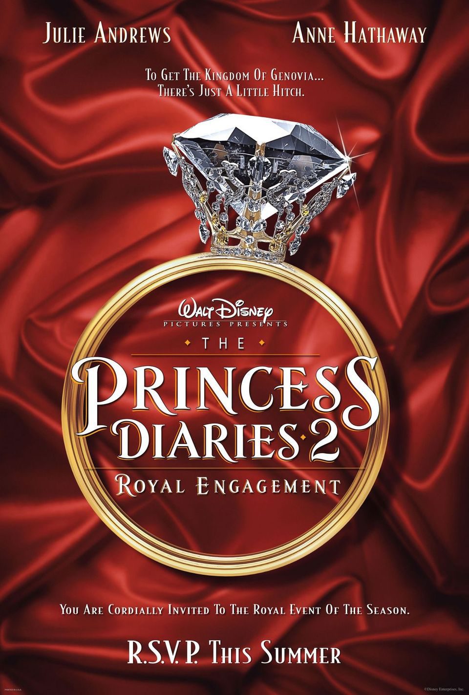Poster of The Princess Diaries 2: Royal Engagement - Estados Unidos