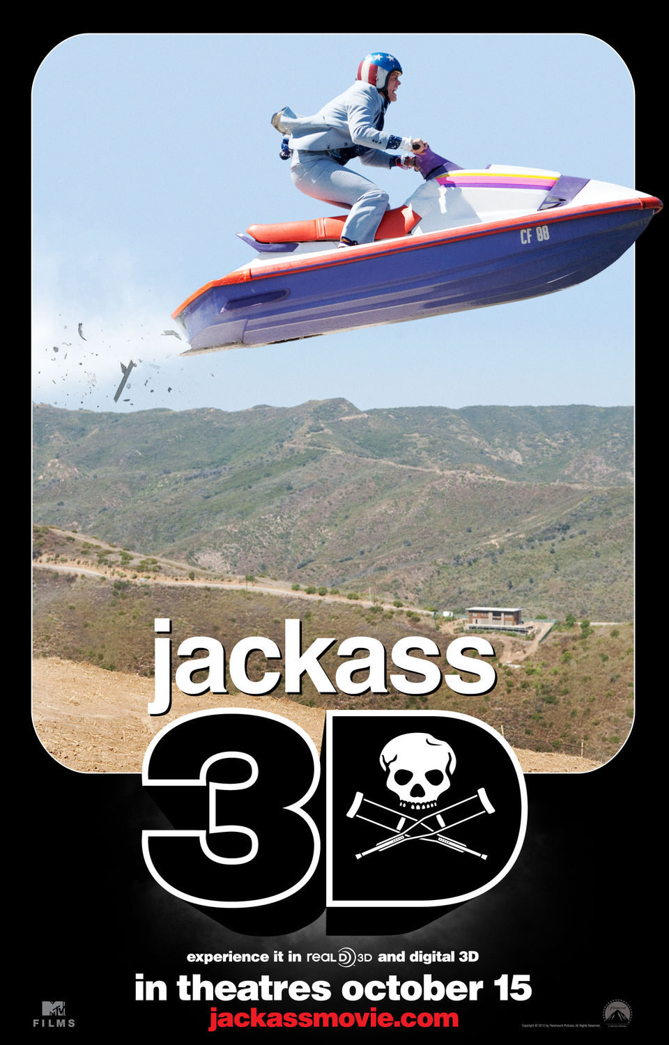Poster of Jackass 3D - Estados Unidos