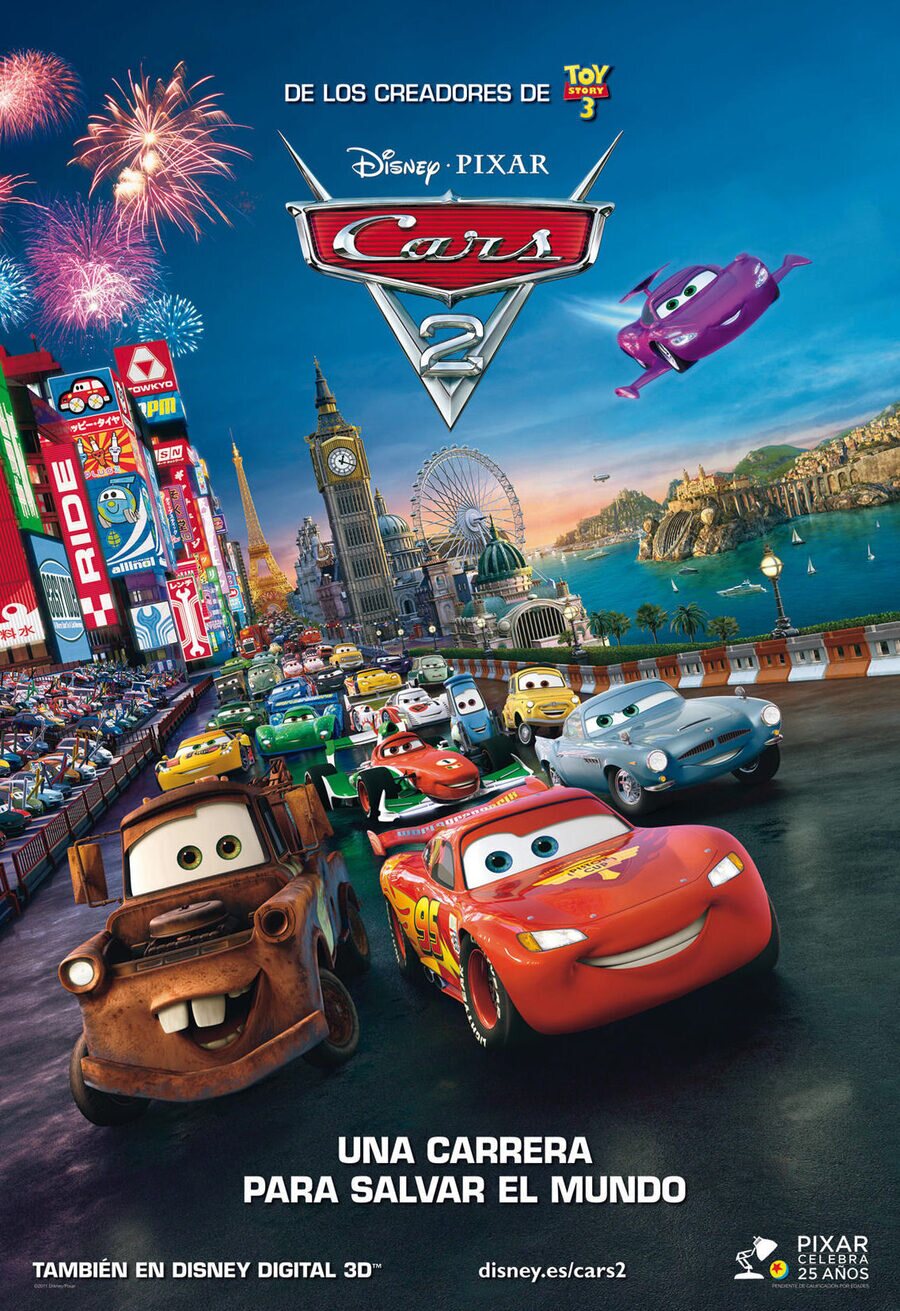 Poster of Cars 2 - Definitivo España
