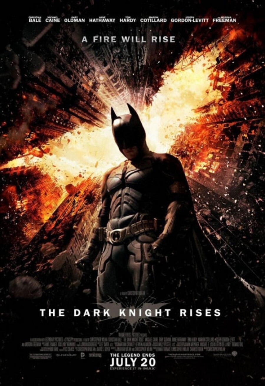 Poster of The Dark Knight Rises - Reino Unido