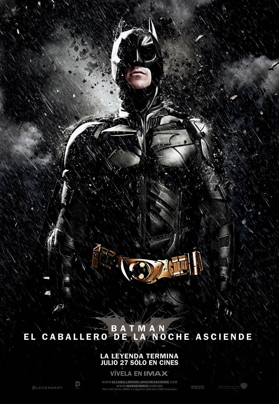 Poster of The Dark Knight Rises - México