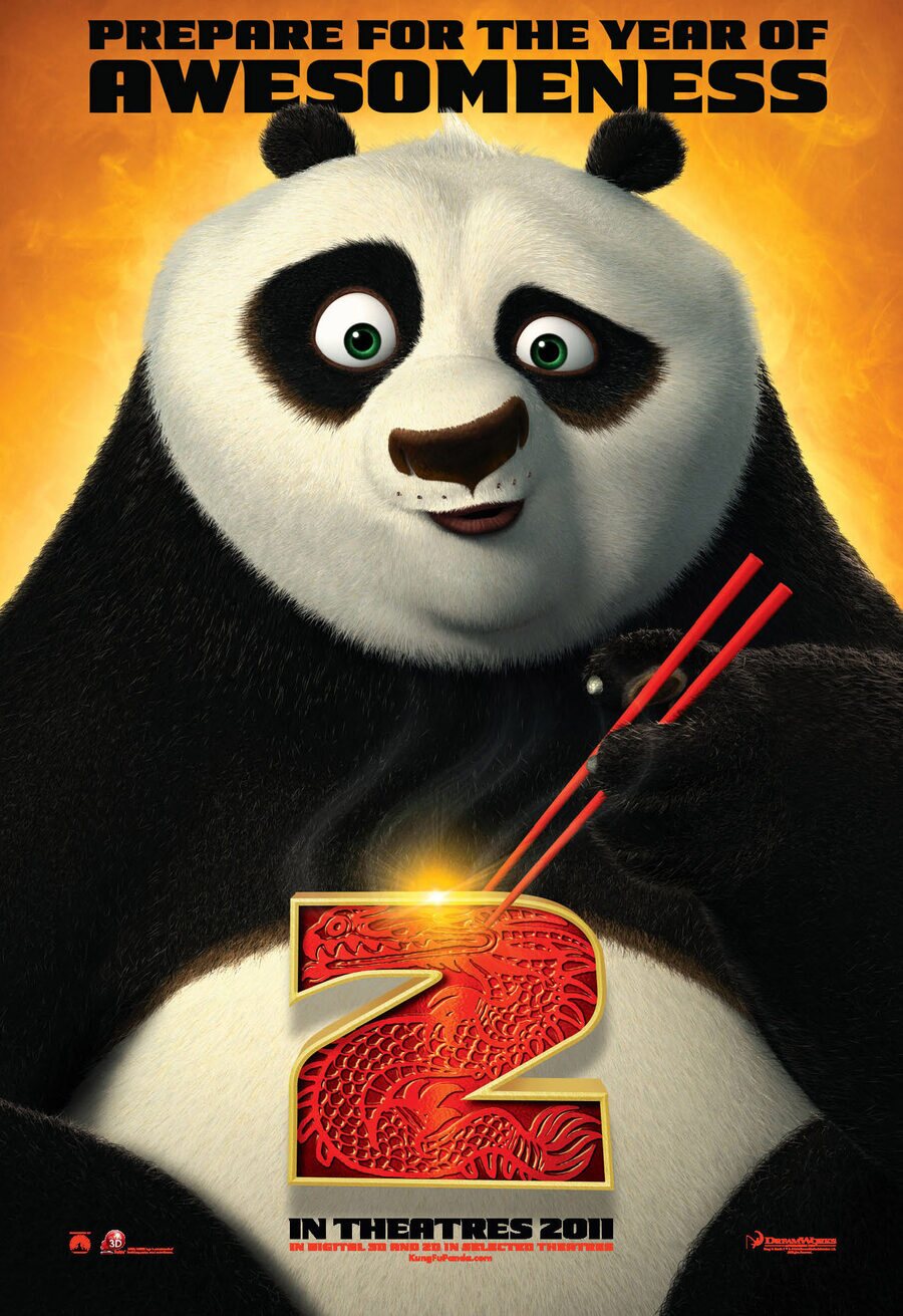 Poster of Kung Fu Panda 2 - Teaser Estados Unidos