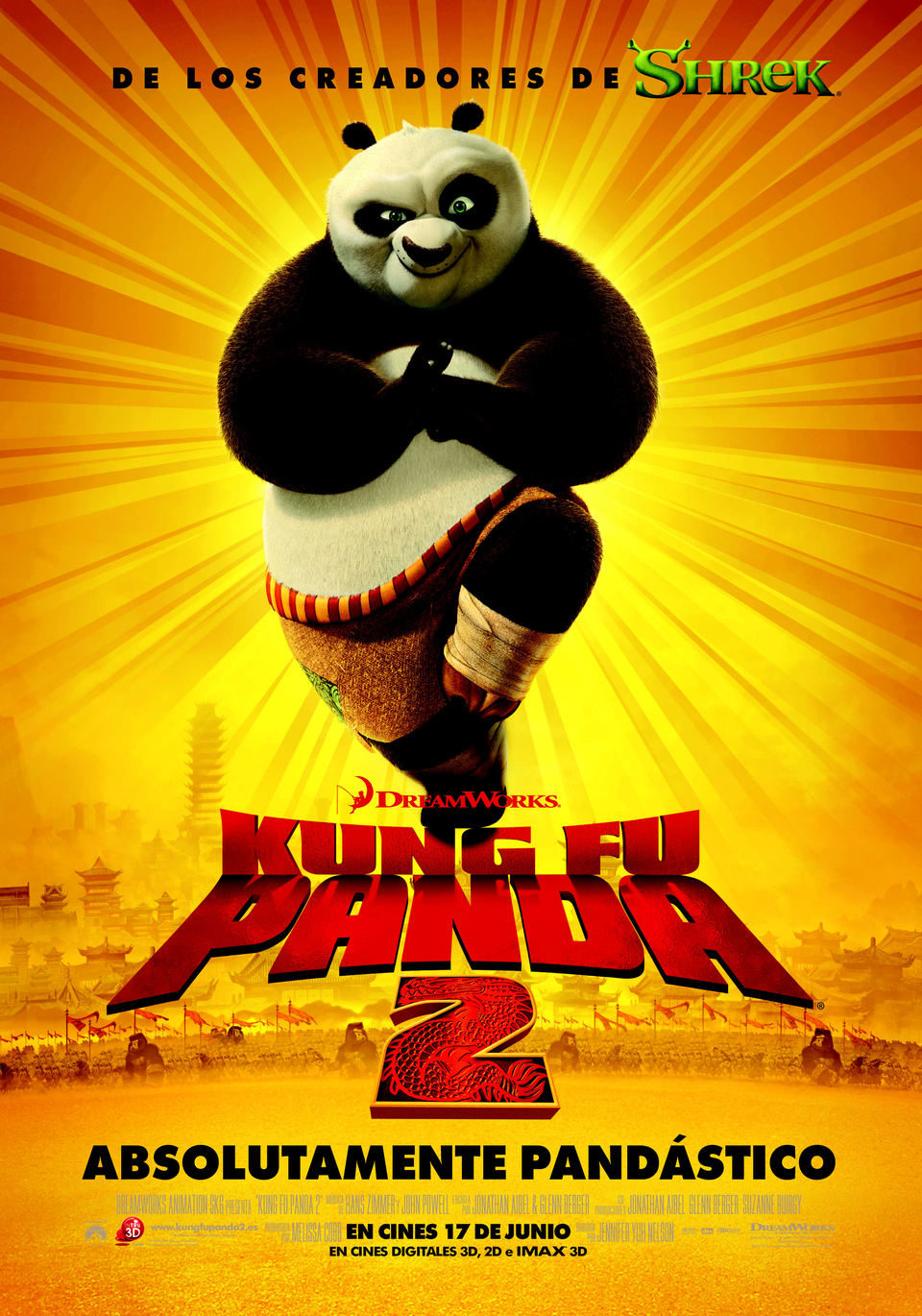Poster of Kung Fu Panda 2 - España