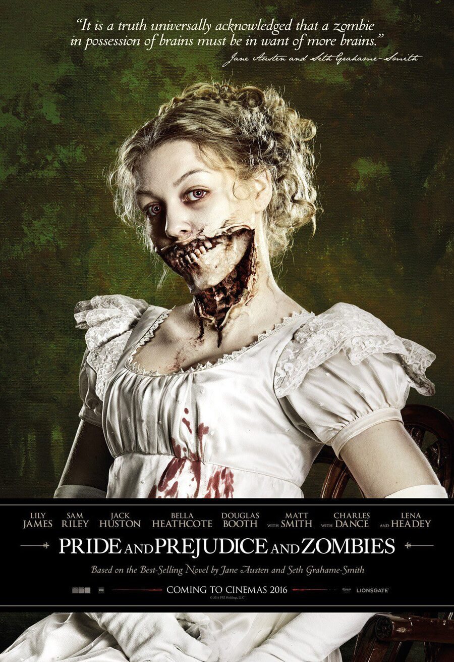 Poster of Pride and Prejudice and Zombies - Estados Unidos