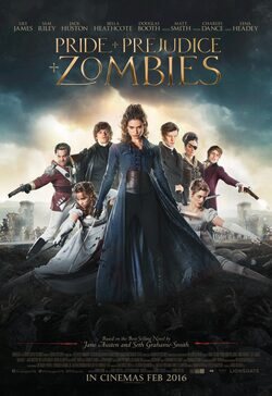 Poster Pride and Prejudice and Zombies