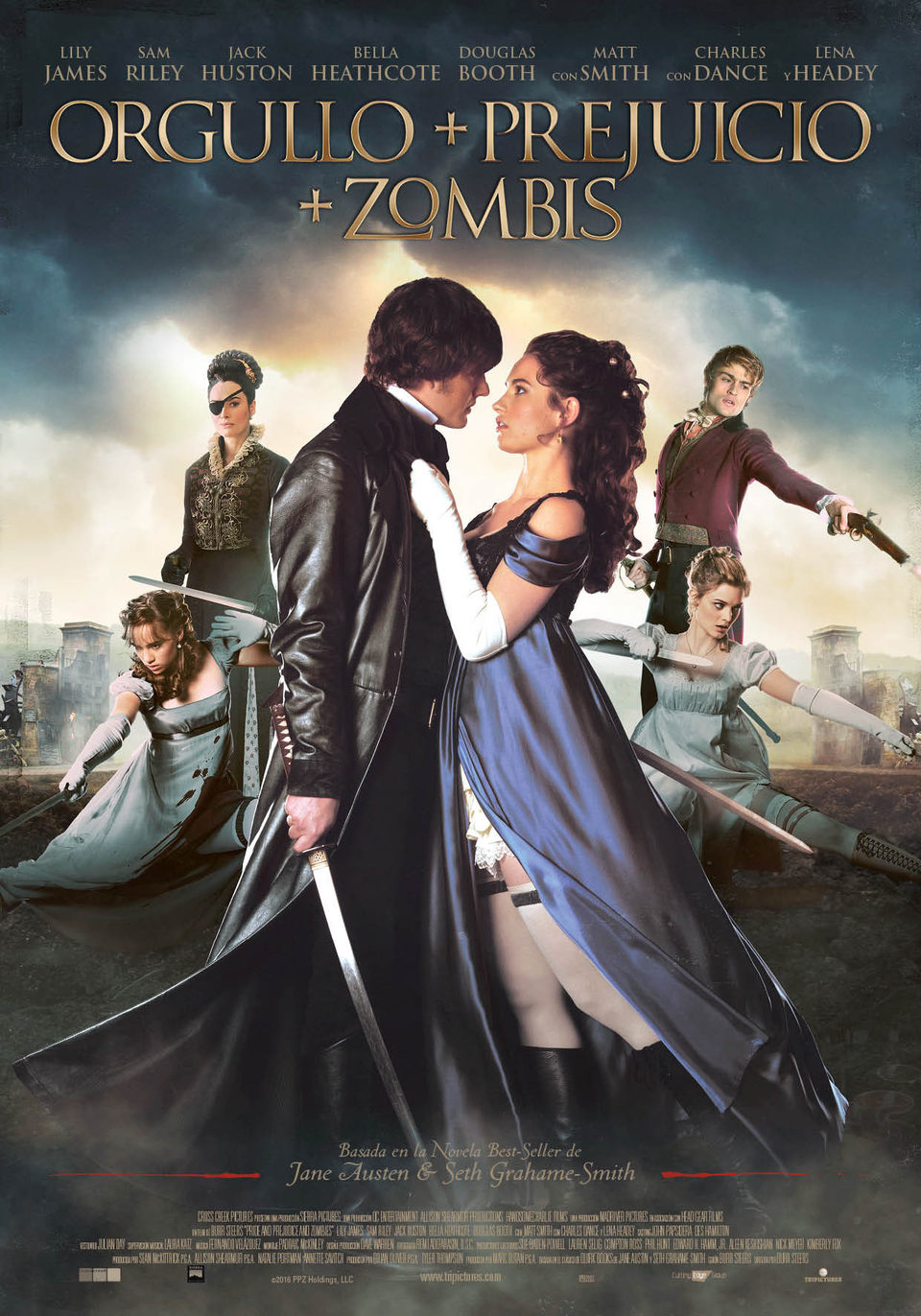 Poster of Pride and Prejudice and Zombies - Final España