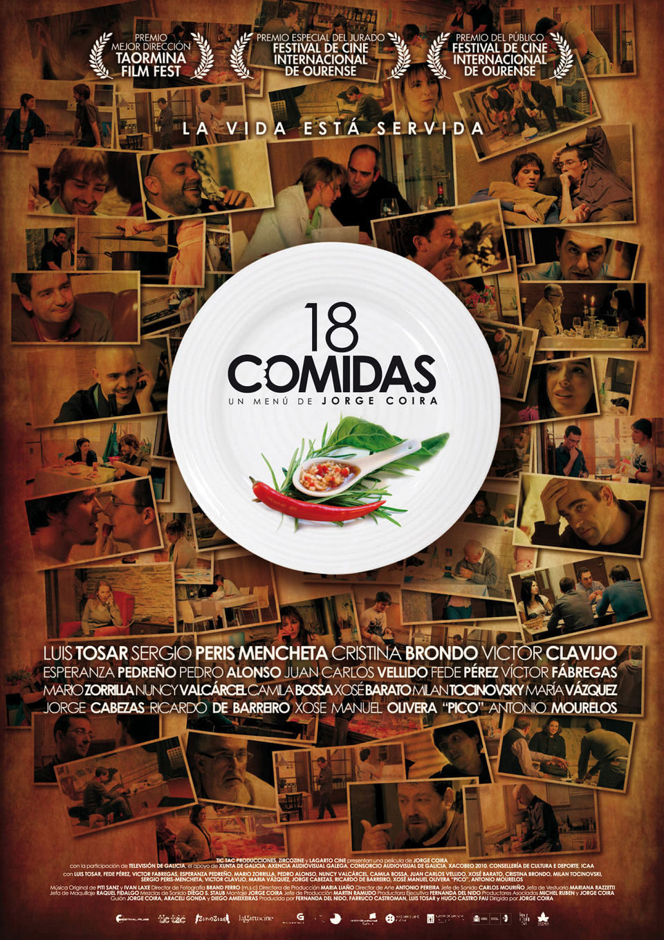 Poster of 18 comidas - España