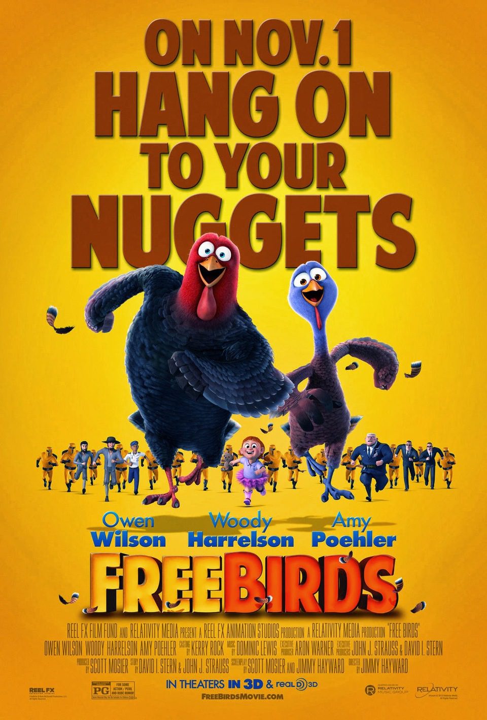 Poster of Free Birds - Estados Unidos