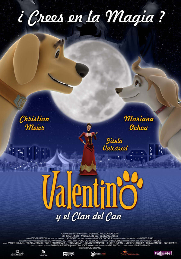 Poster of Valentino y el clan del can - España