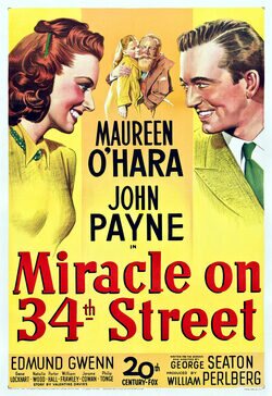 Poster Miracle on 34th Street