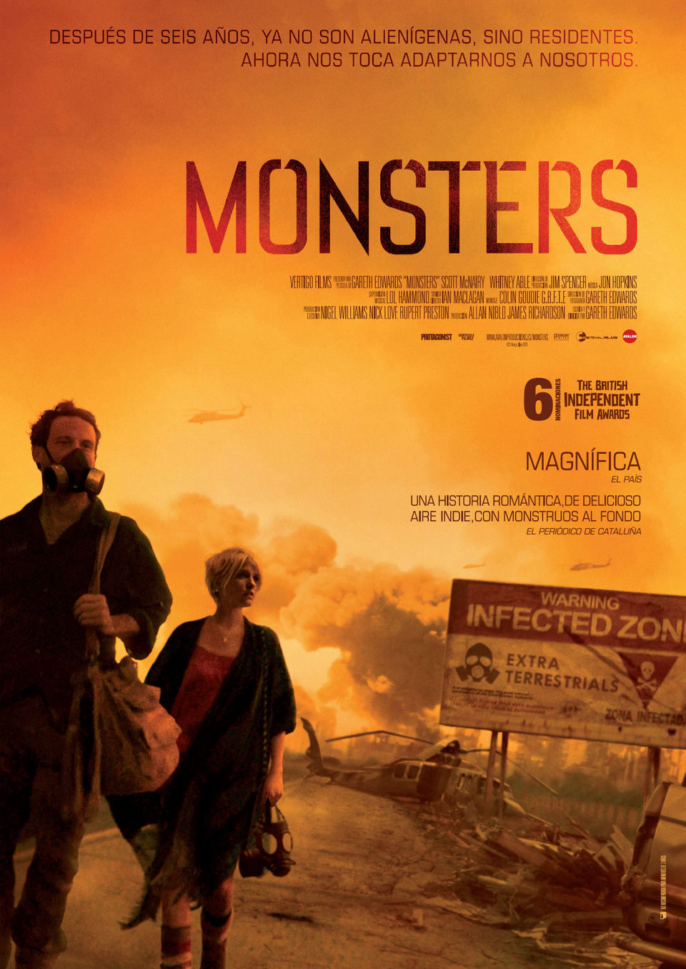 Poster of Monsters - España