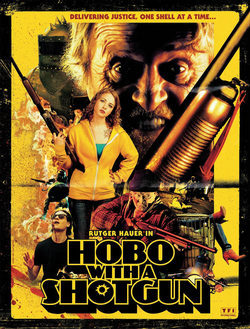 Poster Hobo with a shotgun