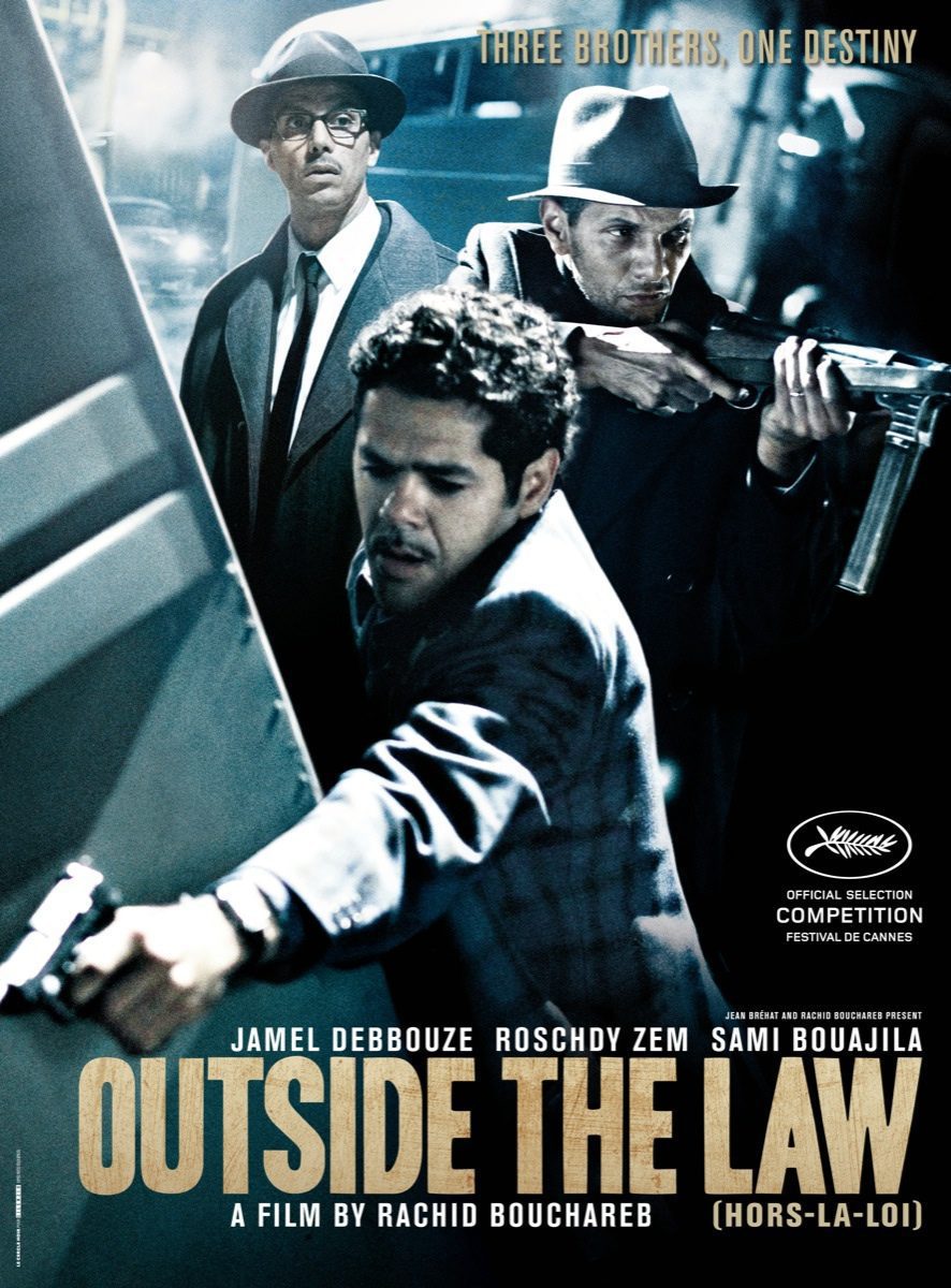 Poster of Outside the law - EEUU