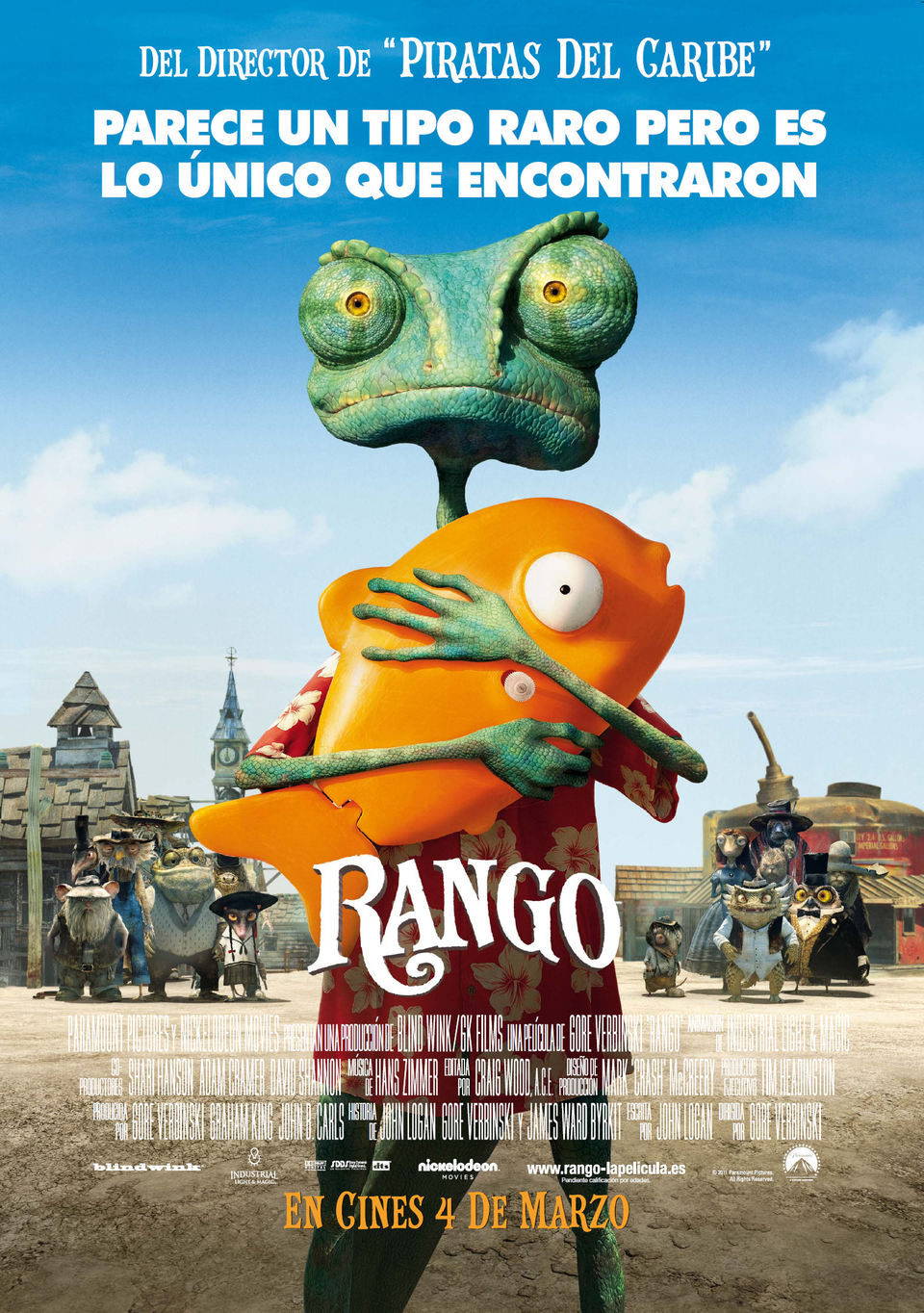 Poster of Rango - España