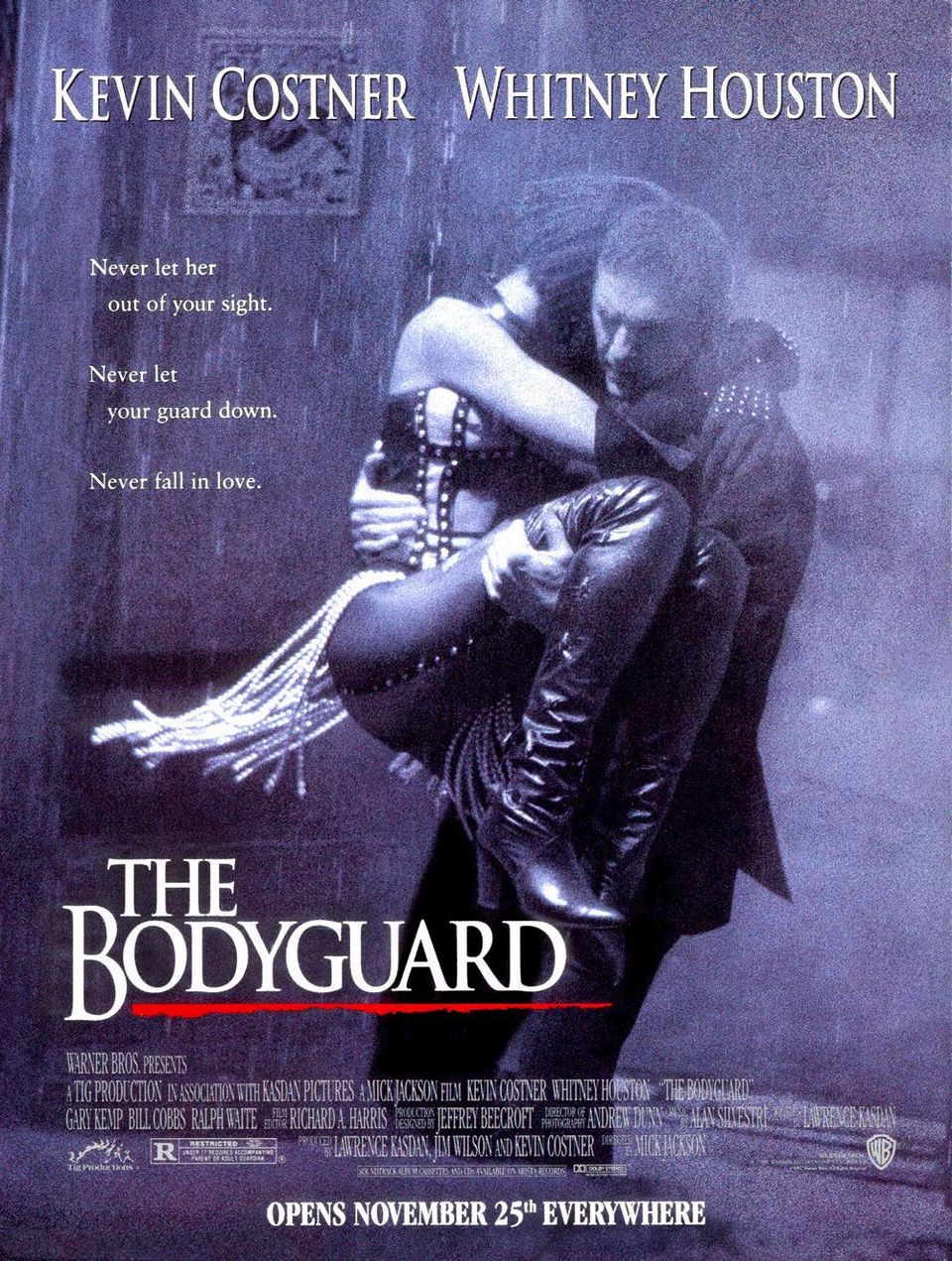 Poster of The Bodyguard - Estados Unidos