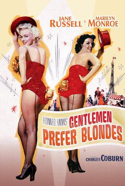 Poster Gentlemen Prefer Blondes