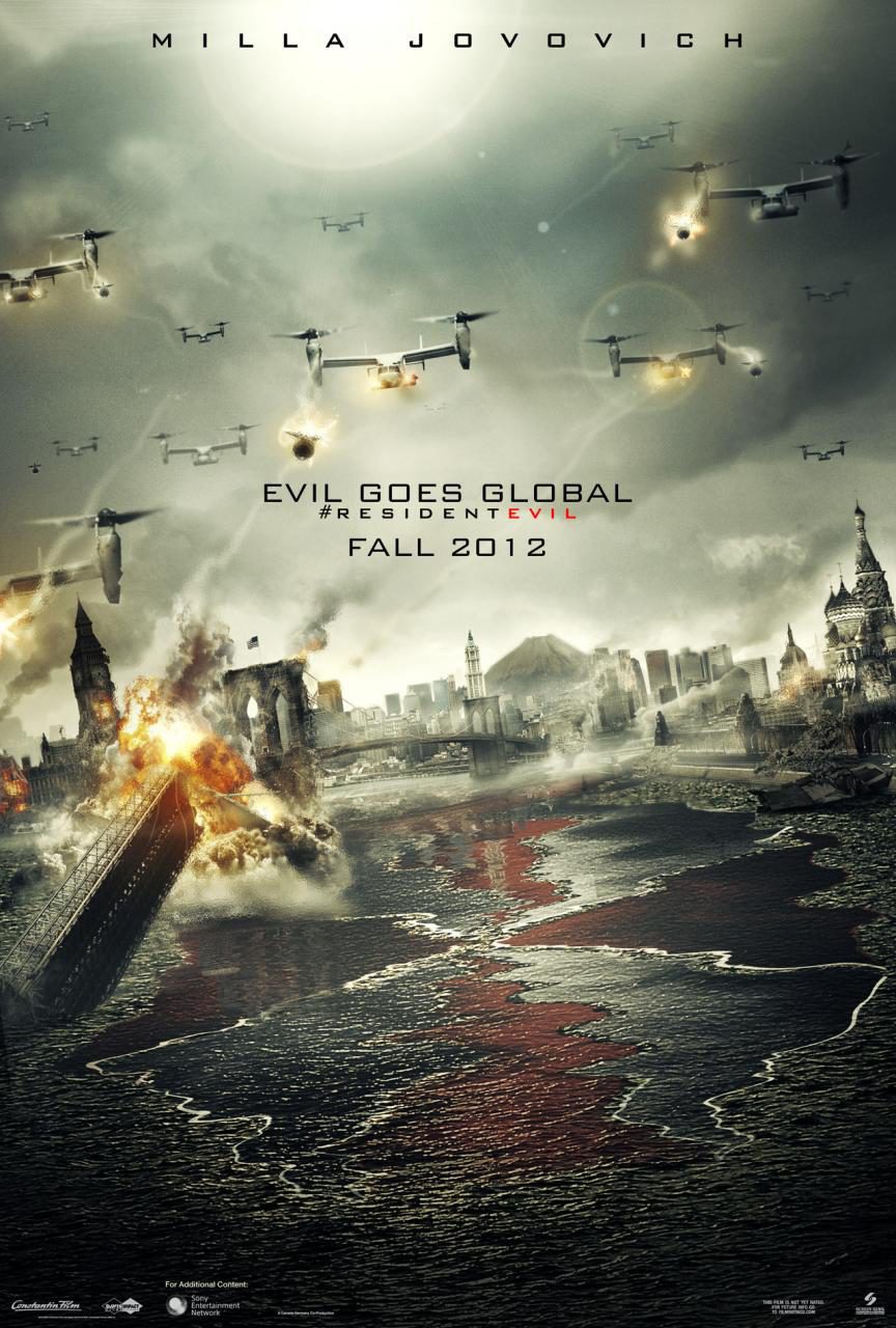 Poster of Resident Evil: Retribution - Teaser EEUU