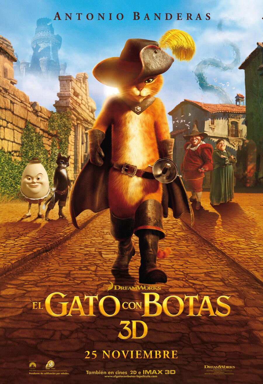 Poster of Puss in boots - España