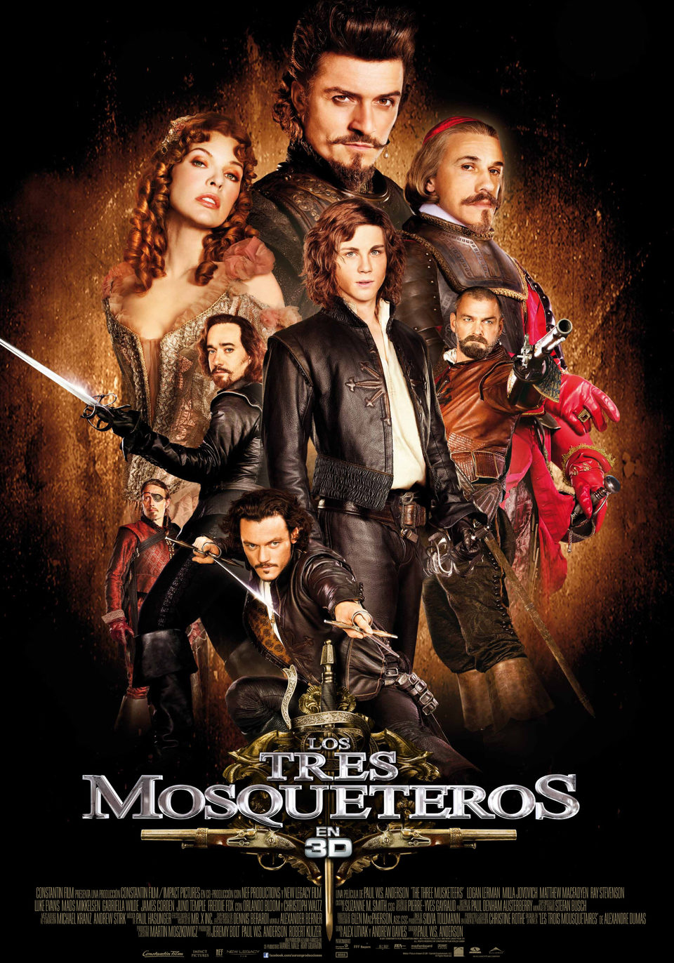 Poster of The Three Musketeers - España