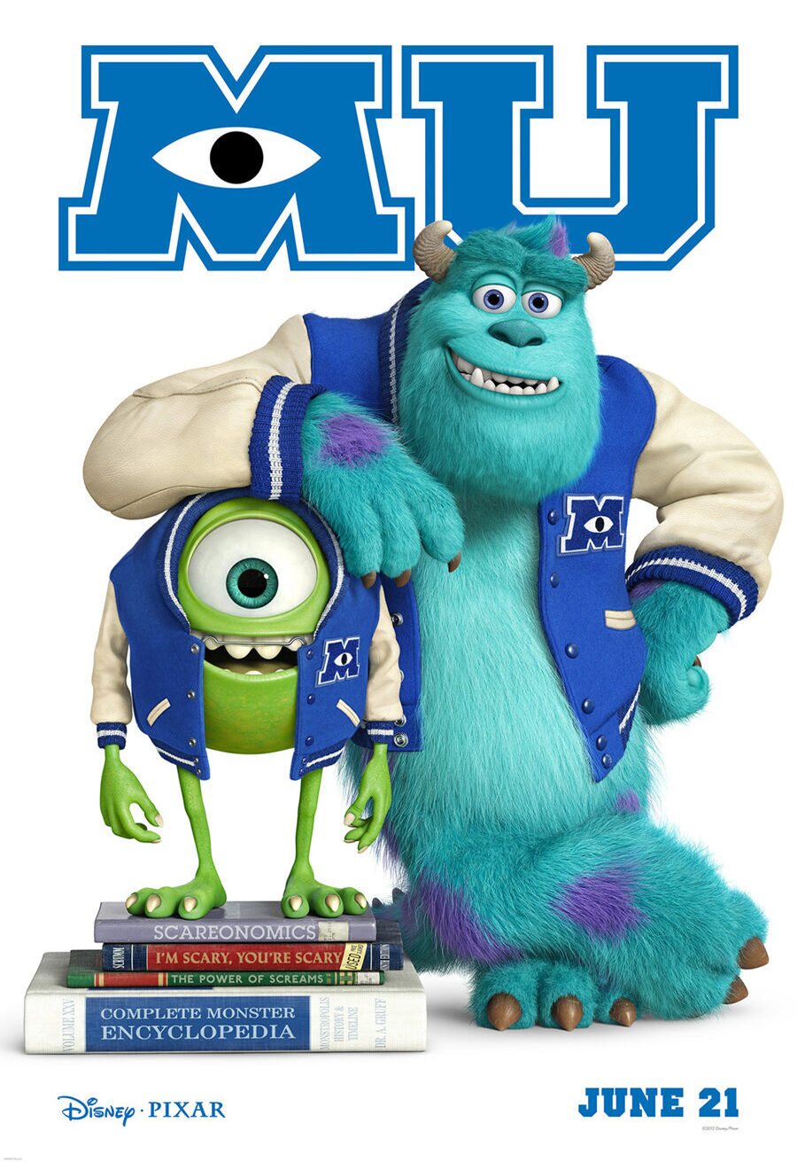 Poster of Monsters University - EEUU