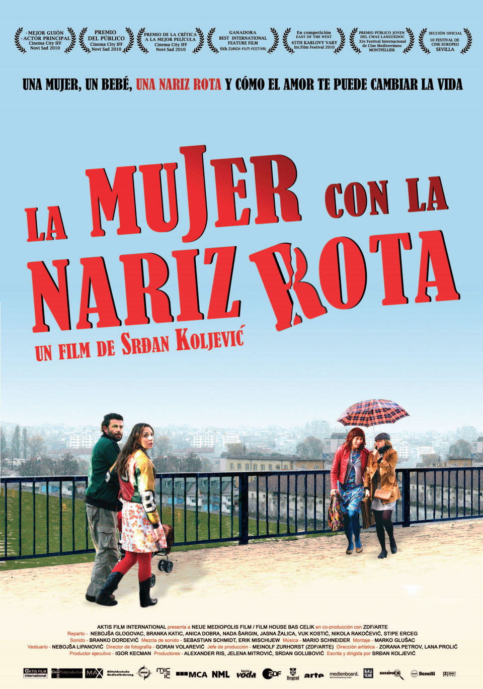 Poster of The Woman with a Broken Nose - España