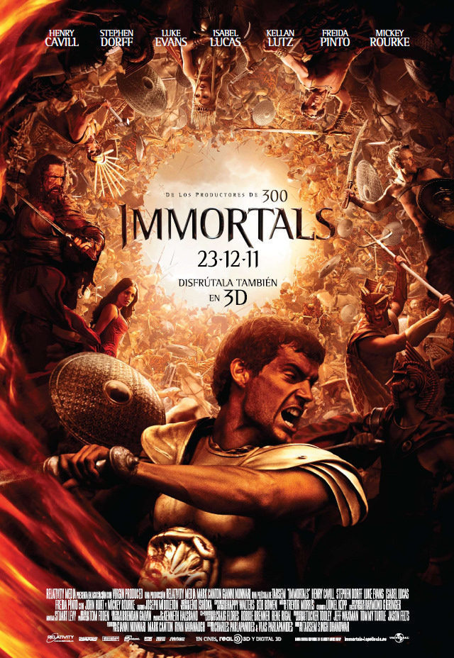 Poster of Immortals - España